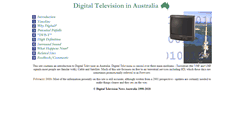 Desktop Screenshot of digitaltv.com.au