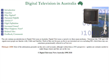Tablet Screenshot of digitaltv.com.au